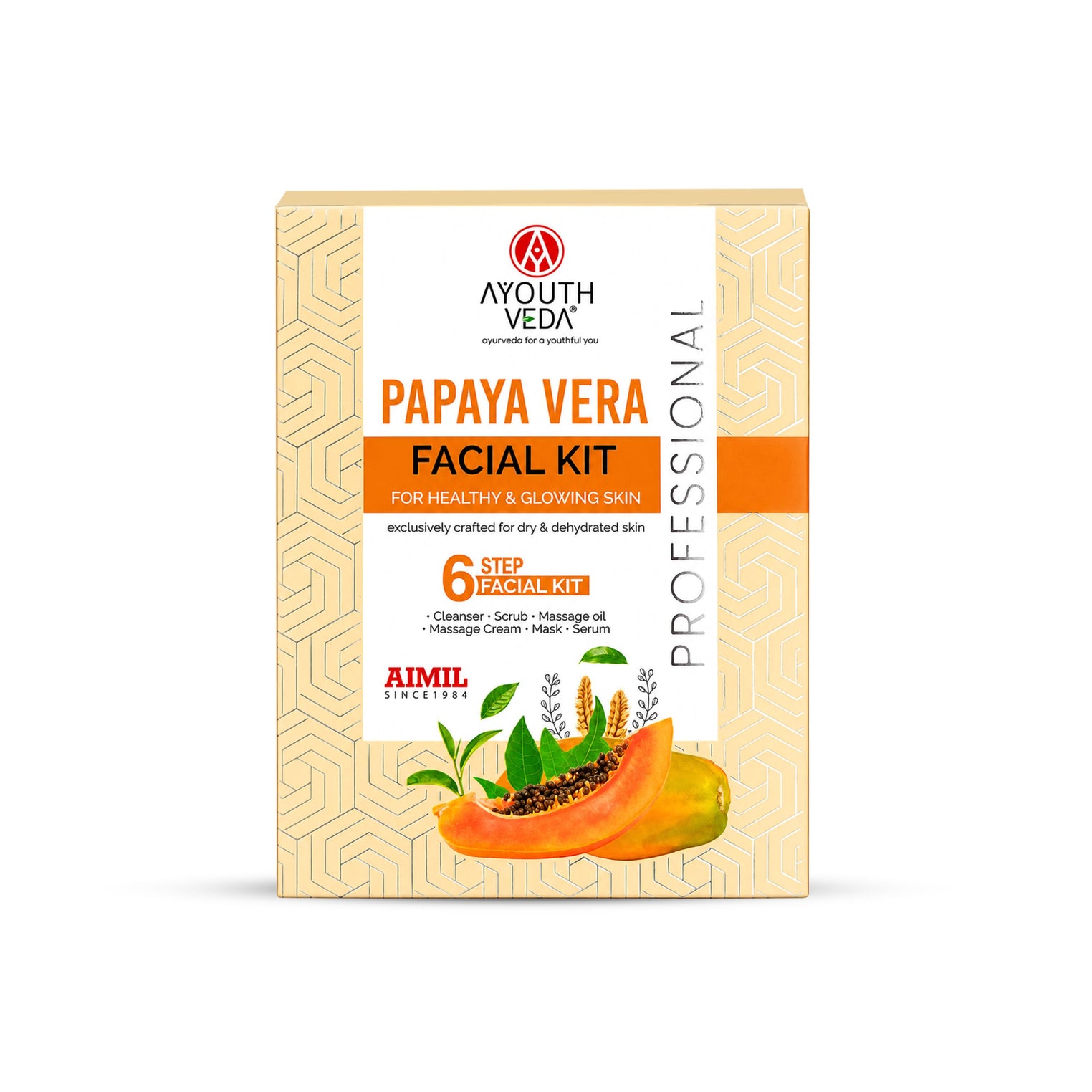 Papaya Vera Facial Kit 40g for Glowing & Radiant Skin