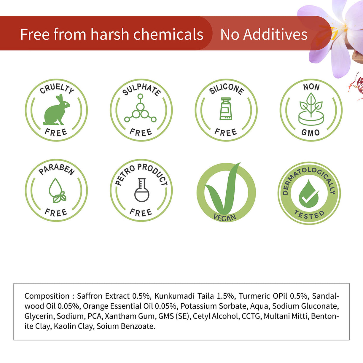 Kunkumadi Face Mask ( Net Qty- 50g ) - Ayouthveda