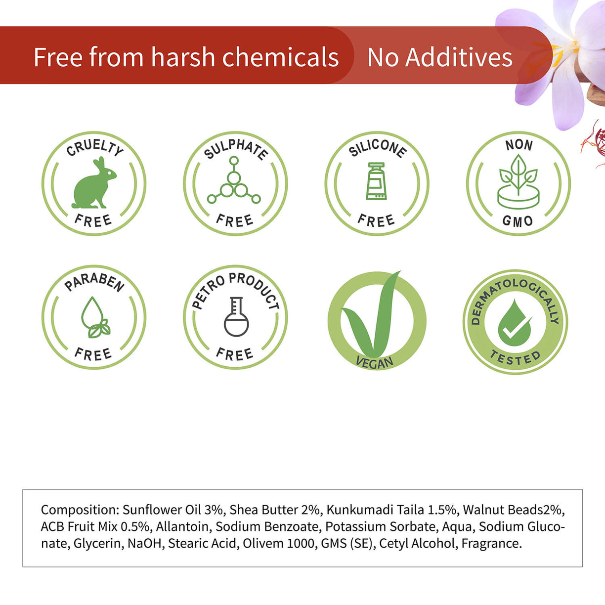 Kunkumadi Facial Scrub ( Net Qty -50g ) - Ayouthveda