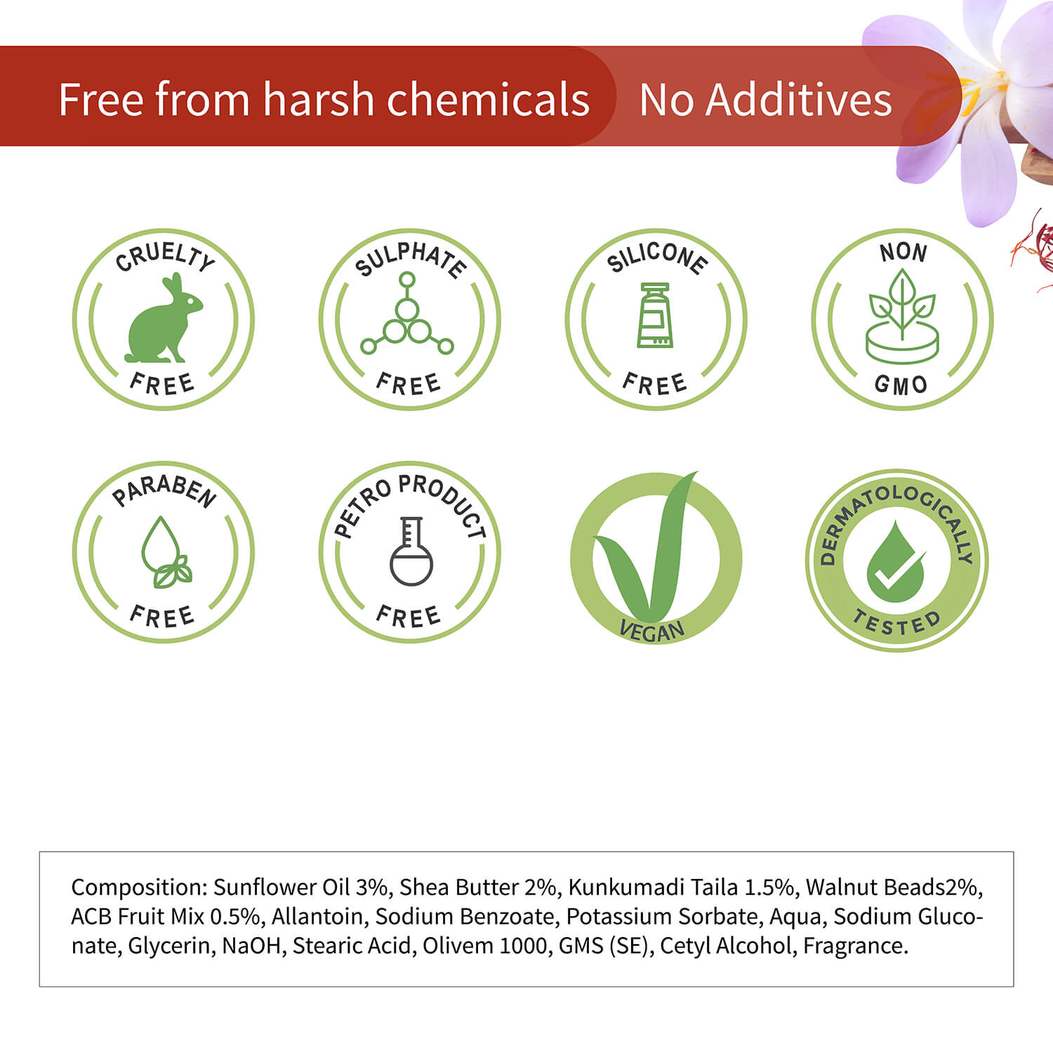 Kunkumadi Facial Scrub ( Net Qty -50g ) - Ayouthveda