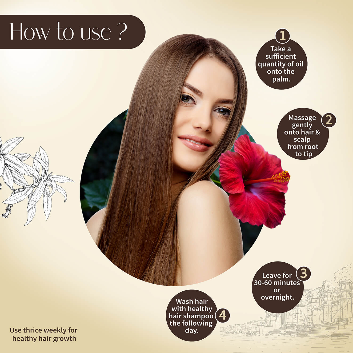 Mandara Taila Daily Hair Care Oil For Lustrous Look 100ml - Ayouthveda