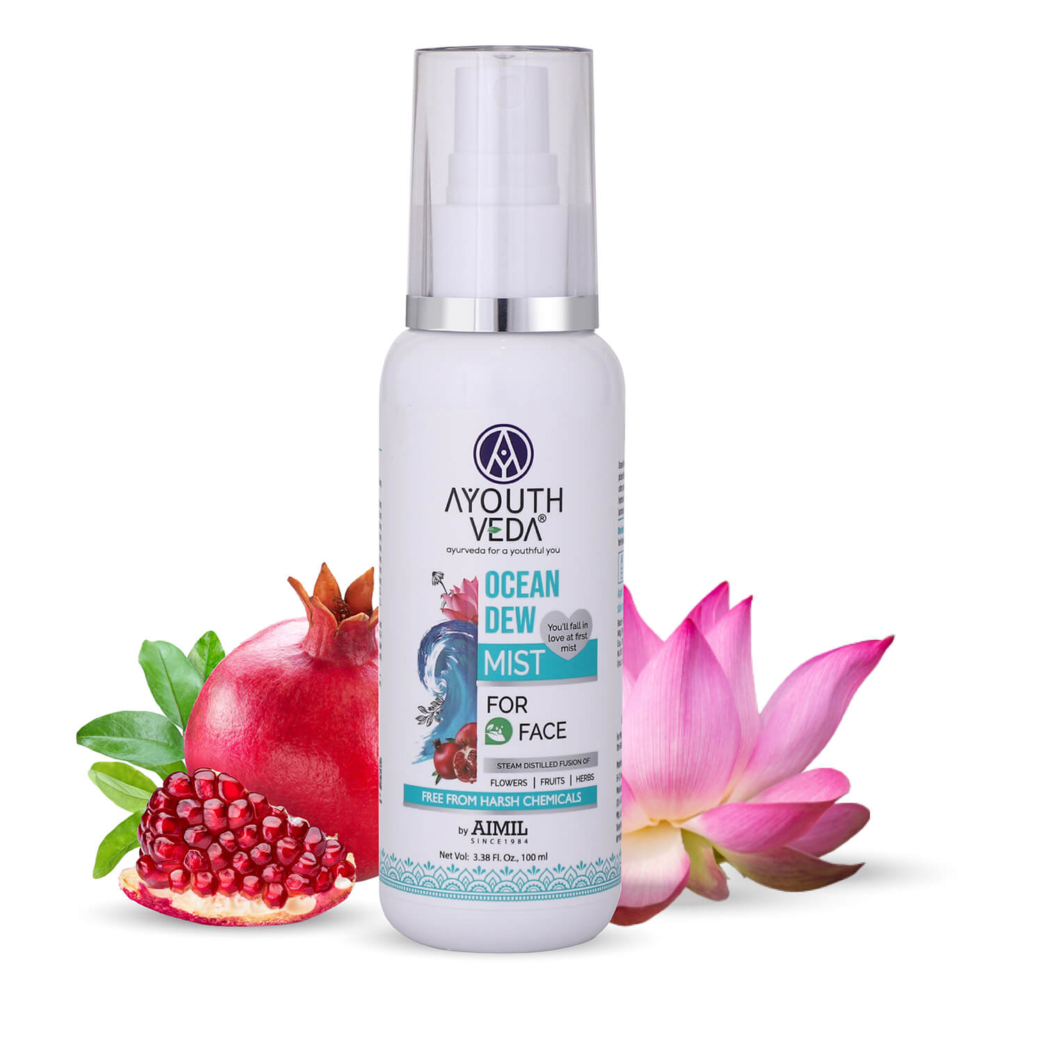 Ocean Dew Mist to keep your skin hydrated all day 100ml - Ayouthveda
