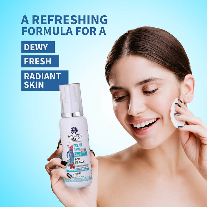 Ocean Dew Mist to keep your skin hydrated all day 100ml - Ayouthveda