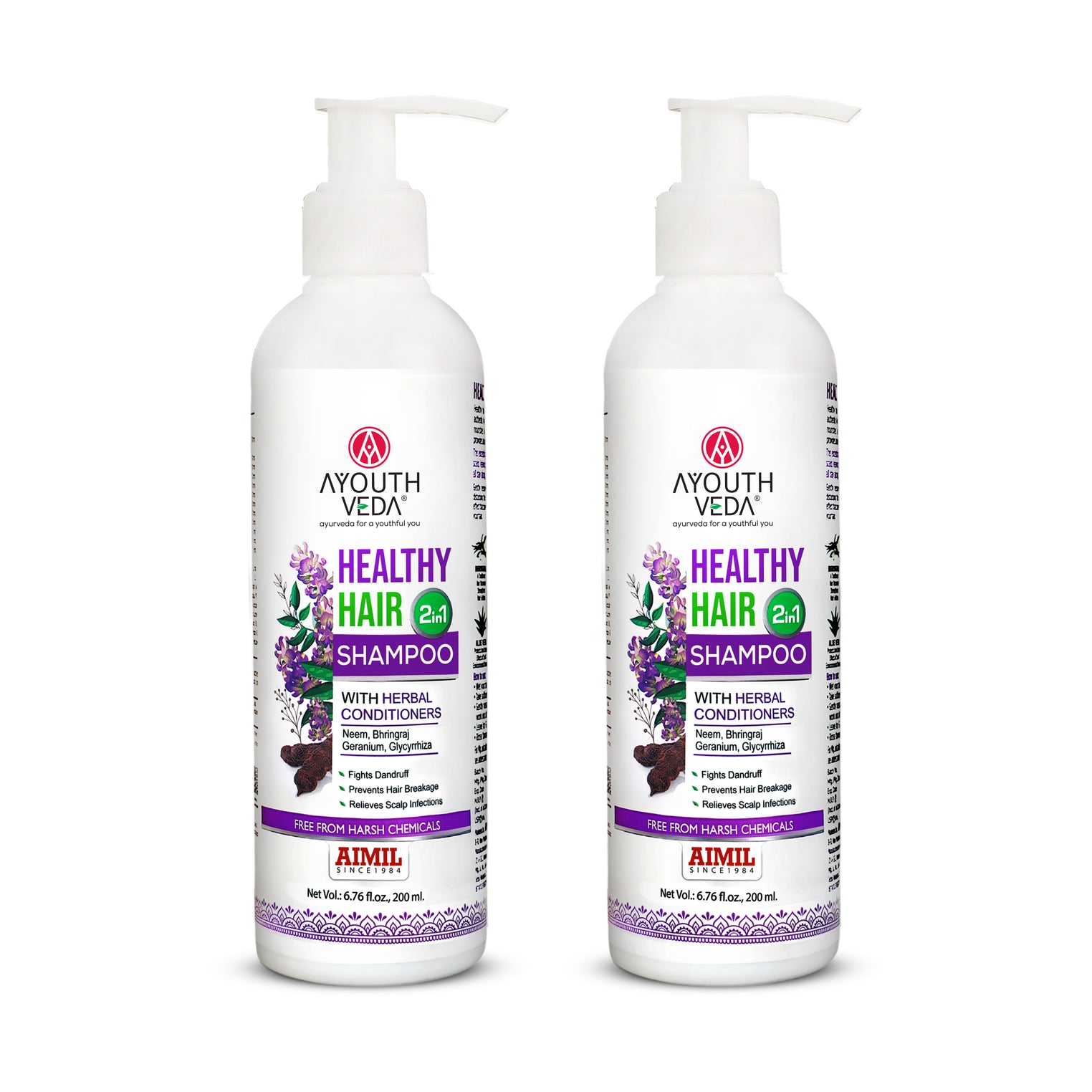 Healthy Hair Shampoo With Bhringraj and Shikakai ( Net Qty- 200ml )