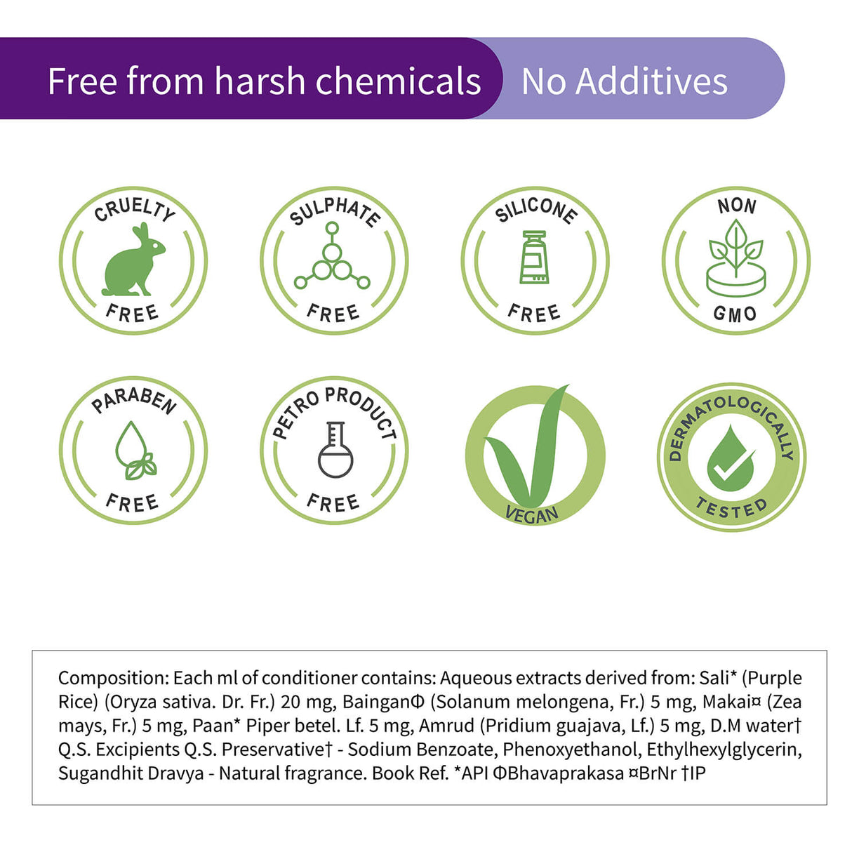 Purple Rice Hair Conditioner 200ml - Ayouthveda